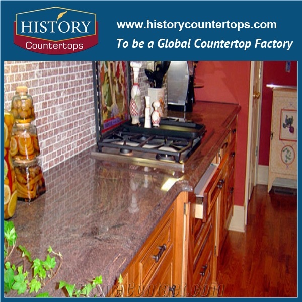 2017 Chinese Supplier Hot Sale India High Polished Granite, Own Quarries Jalic Granite,Cheap India Parddiso Classic Granite Kitchen Countertop,Bench Tops,Bar Top and Worktops