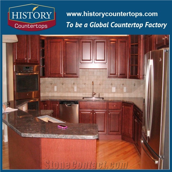 2017 Chinese Supplier Hot Sale India High Polished Granite, Own Quarries Jalic Granite,Cheap India Parddiso Classic Granite Kitchen Countertop,Bench Tops,Bar Top and Worktops