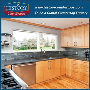 2017 High Quality Concrete Quartz Countertops Artificial Durable Stone, Economical Choice Popular in Kitchen Counter Tops Style for Custom Hospitality & Multi-Family Projects