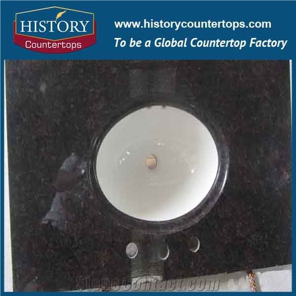 2017 Low Price Hot Sale Cheap Natural Stone,India Building Metarial,High Polished Granite,Tan Brown Color Bathroom Countertops, Vanity Tops
