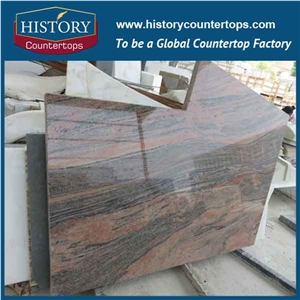 2017best Selling High Polished and Low Price Granite,Multicolor Red Granite Kitchen Countertops,Bar Tops and Kitchen Worktops