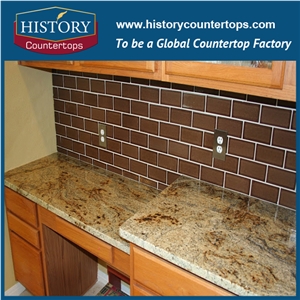 Best Selling Laminate Edg Prefab Lowes Granite Countertop Colors for Sales, Kitchen Solid Surface Tops for Hospitality Projects
