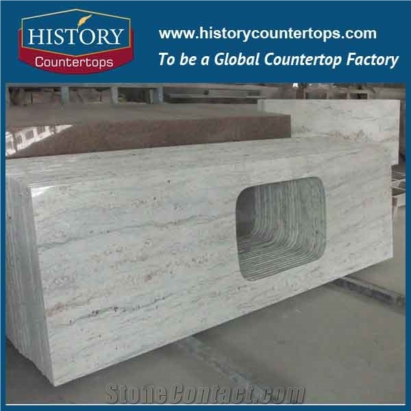 Brazil Thunder White Granite,High Polished Building Material for Custom Vanity Top,Bathroom Countertops,Solid Surface White Granite Countertops