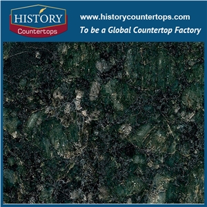 Cheap Butterfly Green Granite Bathroom Vanity Tops,China Supplier Best Quality and Low Price Green Color Granite Vanity Tops