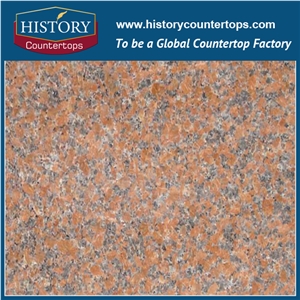 China Natural Stone High Quality & High Polished Granite Red Color China Maple Leaf G562 Granite for Polished Vanity Tops