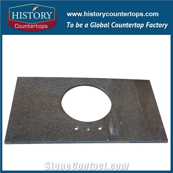 Chinese Polished Natural Stone,Building Material,Cafe Imperial Brown Granite for Bathroom Countertops&Custom Vanity Top for Sales