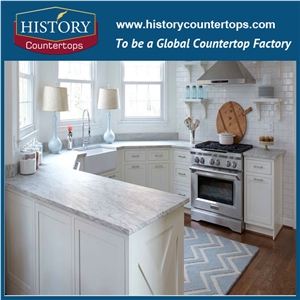 High Polished India White Color Building Material,Chinese Supplier Benst Quality and Low Price Kitchen Countertops, Bar Tops,Kitchen Worktops for Sales