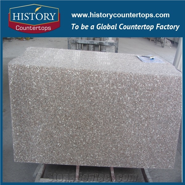 High Quality Best Price China G648 Pink Rose Granite for Polished Kitchen Countertops, Solid Surface, Slabs