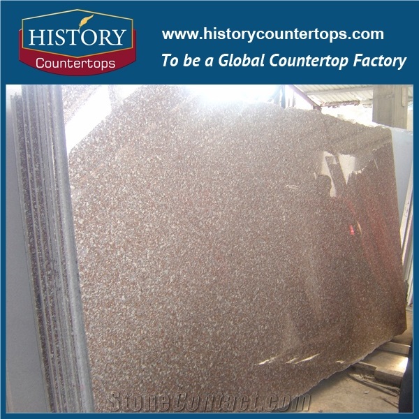 High Quality Best Price China G648 Pink Rose Granite for Polished Kitchen Countertops, Solid Surface, Slabs