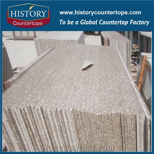 High Quality Best Price China G648 Pink Rose Granite for Polished Kitchen Countertops, Solid Surface, Slabs