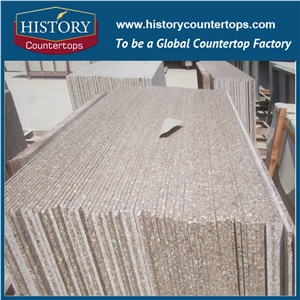 High Quality Best Price China G648 Pink Rose Granite for Polished Kitchen Countertops, Solid Surface, Slabs