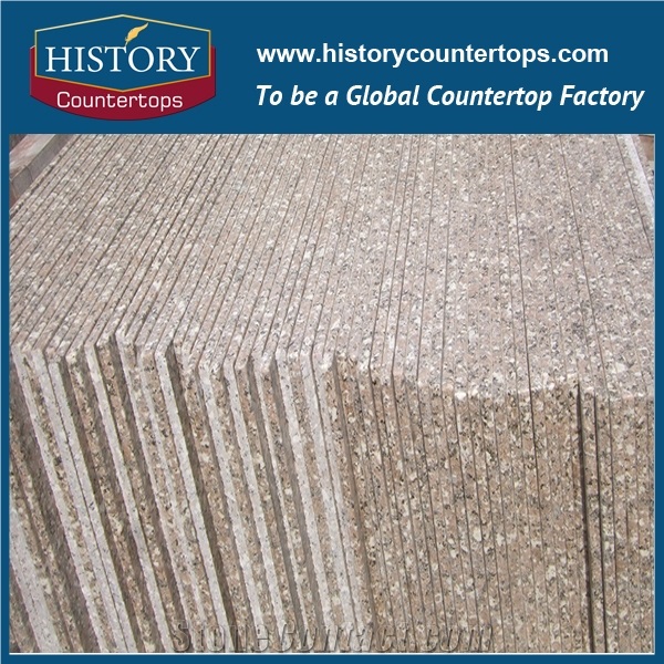 High Quality Best Price China G648 Pink Rose Granite for Polished Kitchen Countertops, Solid Surface, Slabs
