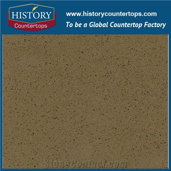 Hotel Engineered Stone Customize Shasta Brown Artificial Quartz Kitchen Countertops,Solid Surface Bench Tops,Bar Top,Desk Tops,Worktops,Island Tops