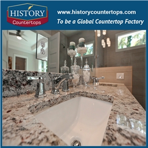 New Style Own Factory China High Polished Nayural Stone, Topazio Imperiale Yellow Granite, Granite Custom Vanity Top,Bathroom Countertops for Sales New Style Own Factory China High Polished Nayural Stone, Topazio Imperiale Yellow Granite, Granite Custom Vanity Top,Bathroom Countertops for Sales