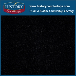 New Style Own Factory Chinese Supplier High Polished Natural Stone, Zimbabue Black Granite, Granite Kitchen Countertops, Bar Tops,Work Tops for Sales