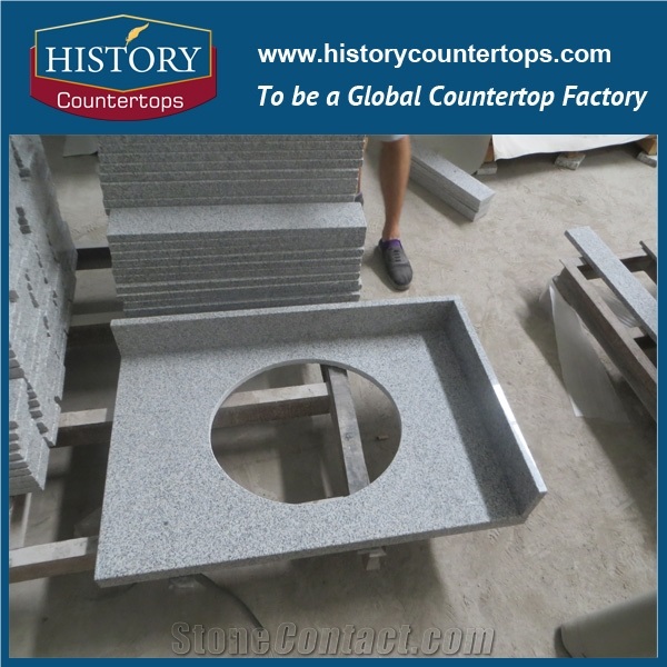 Popular Color and Style China G603 China Sardinia,Crystal Grey,Gamma Bianco,Gamma White,Ice Cristall, Granite for Polishing Bathroom Vanity Tops