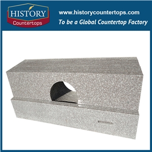 Popular Color and Style China G664 Red Bainbrook Brown Granite for Polishing Bathroom Vanity Tops for Sales