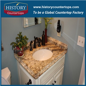 Single Bowl Bathroom Vanity Tops with Custom Edg, Standard Size and Custom Size Bathroom Tops for Multi-Family and Hospitality Projects Single Bowl Bathroom Vanity Tops with Custom Edg, Standard Size and Custom Size Bathroom Tops for Multi-Family and Hospitality Projects
