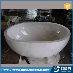 Natural Stone Bathtub, Guangxi White Marble Bathroom Bathtub Natural Stone Bathtub, Guangxi White Marble Bathroom Bathtub