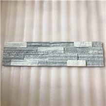 China Cloud Grey Quartzite Fireplace Stacked Stone Veneer Feature Wall Cladding Panel Ledge Stone Rock Split Face Mosaic Tile Landscaping Building Interior & Exterior Decor Natural Culture Stone 60x15