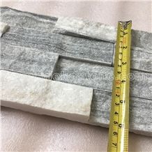 China Cloud Grey Quartzite Fireplace Stacked Stone Veneer Feature Wall Cladding Panel Ledge Stone Rock Split Face Mosaic Tile Landscaping Building Interior & Exterior Decor Natural Culture Stone 60x15