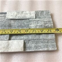 China Cloud Grey Quartzite Fireplace Stacked Stone Veneer Feature Wall Cladding Panel Ledge Stone Rock Split Face Mosaic Tile Landscaping Building Interior & Exterior Decor Natural Culture Stone 60x15