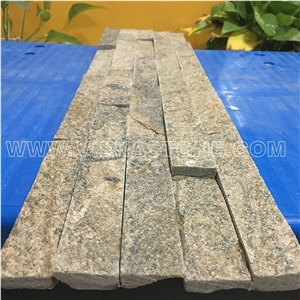 China Grey Quartzite Fireplace Stacked Stone Veneer Feature Wall Cladding Panel Ledge Stone Rock Natural Split Face Mosaic Tile Landscaping Building Interior & Exterior Decor Culture Stone 60x15cm