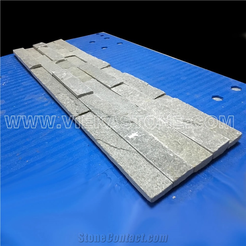 China P013 Green Slate Fireplace Stacked Stone Veneer Feature Wall Cladding Panel Ledge Stone Rock Natural Split Face Mosaic Tile Landscaping Building Interior & Exterior Decor Culture Stone 60x15cm