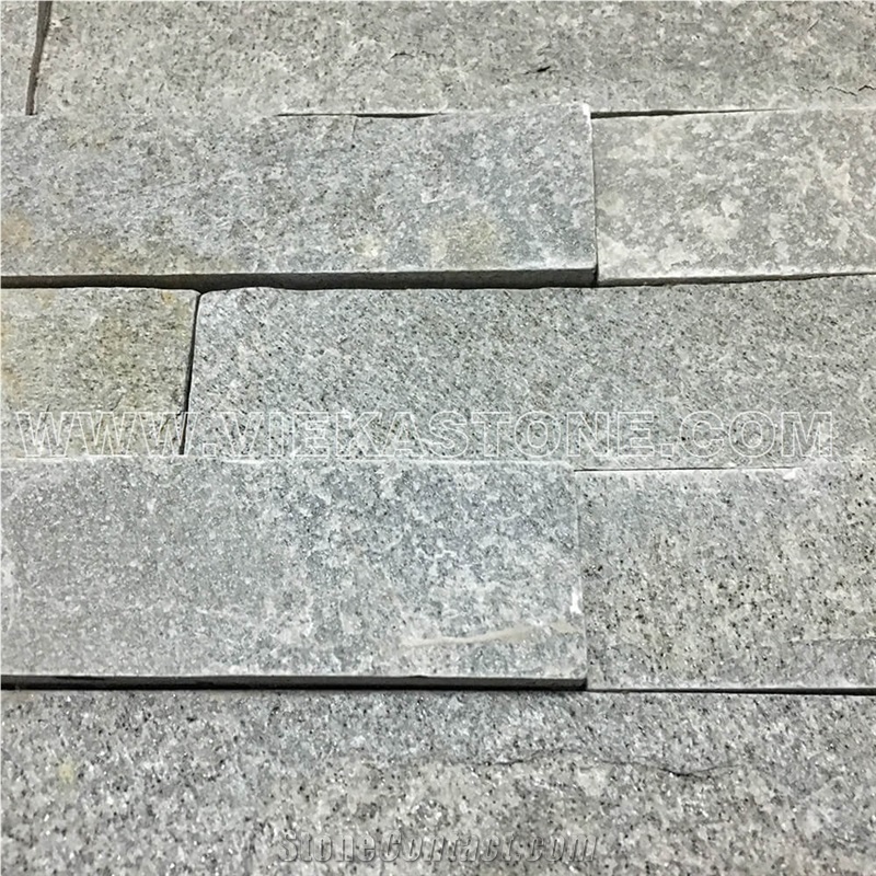 China P013 Green Slate Fireplace Stacked Stone Veneer Feature Wall Cladding Panel Ledge Stone Rock Natural Split Face Mosaic Tile Landscaping Building Interior & Exterior Decor Culture Stone 60x15cm