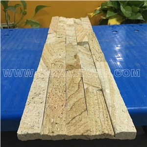 China Yellow Sandstone Fireplace Stacked Stone Veneer Feature Wall Cladding Panel Ledge Stone Rock Natural Split Face Mosaic Tile Landscaping Building Interior & Exterior Decor Culture Stone 60x15cm China Yellow Sandstone Fireplace Stacked Stone Veneer Feature Wall Cladding Panel Ledge Stone Rock Natural Split Face Mosaic Tile Landscaping Building Interior & Exterior Decor Culture Stone 60x15cm