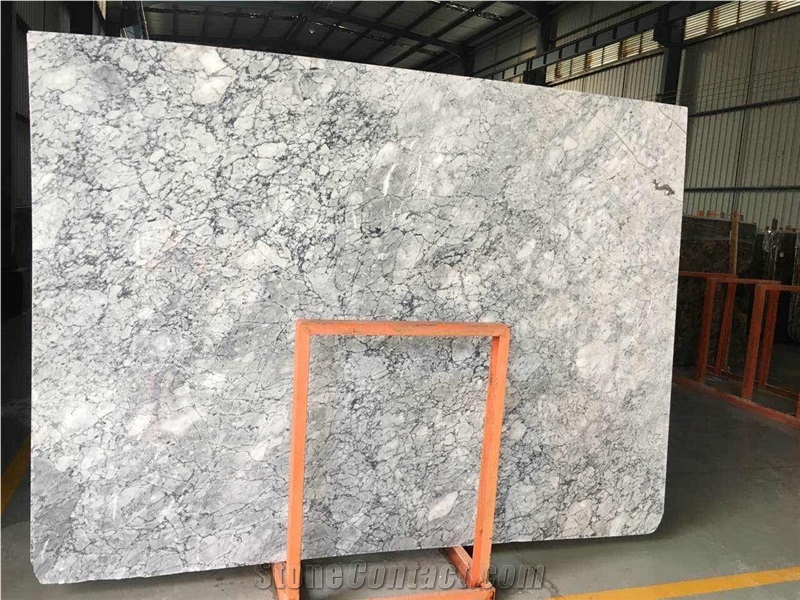 Natural Prague Grey Marble Polished Tiles & Slabs for Wall, Floor
