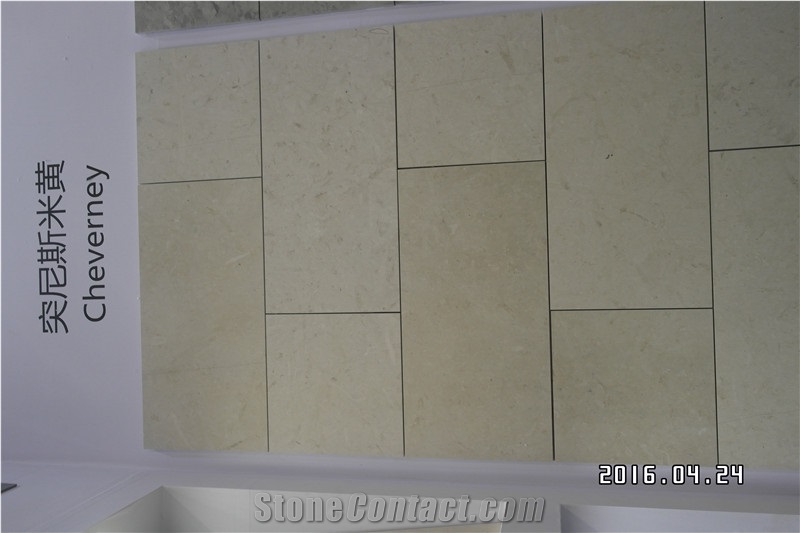 Quarry Direct Supply Cheverney Tunisia Beige Limestone Slabs & Thin Tiles & Flooring Tiles & Wall Cladding, Beige Polished Limestone Tiles & Slabs for Interior Decoration