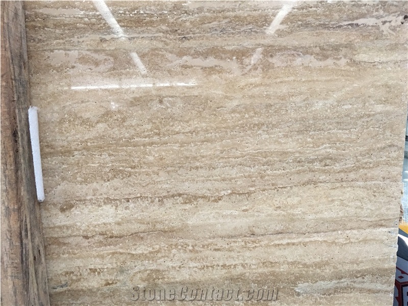 Quarry Direct Supply Light Beige Travertine Iran Light Beige Travertine Slabs & Tiles & Flooring Tiles & Wall Cladding, Light Beige Polished Travertine Tiles & Slabs for Interior Decoration