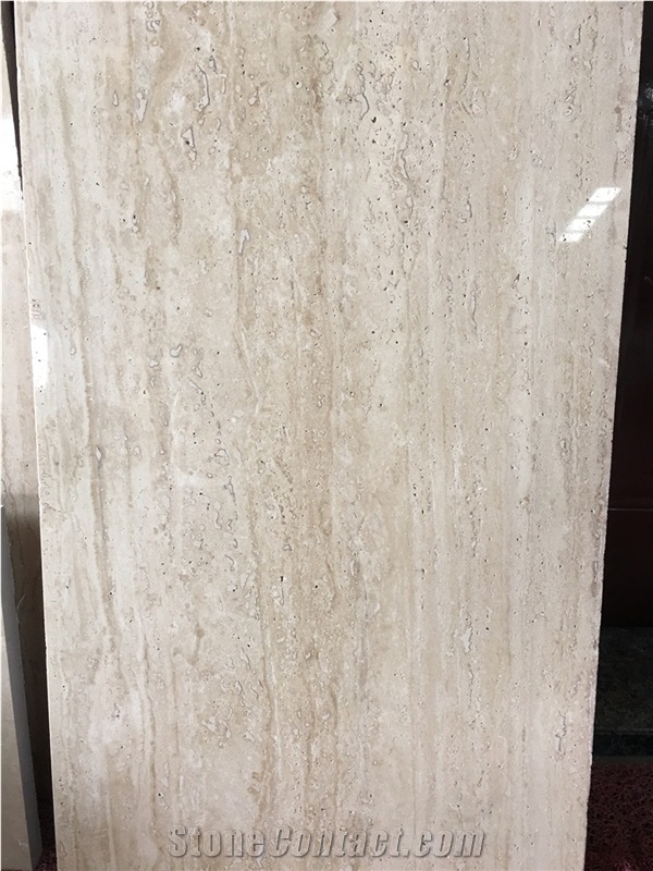 Quarry Direct Supply Light Beige Travertine Iran Light Beige Travertine Slabs & Tiles & Flooring Tiles & Wall Cladding, Light Beige Polished Travertine Tiles & Slabs for Interior Decoration