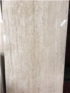 Quarry Direct Supply Light Beige Travertine Iran Light Beige Travertine Slabs & Tiles & Flooring Tiles & Wall Cladding, Light Beige Polished Travertine Tiles & Slabs for Interior Decoration