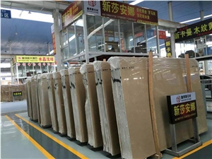 Quarry Direct Supply New Royal Botticino Marble Honey Cream Marble Iran Beige Marble Slabs & Tiles & Flooring Tiles & Wall Cladding, Beige Polished Marble Tiles & Slabs for Interior Decoration