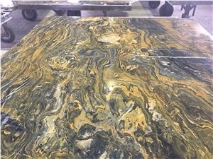 Quarry Direct Supply Van Gogh Marble Iran Multi-Colors Marble Slabs & Tiles & Flooring Tiles & Wall Cladding, Multi-Colors Polished Marble Tiles & Slabs for Interior Decoration