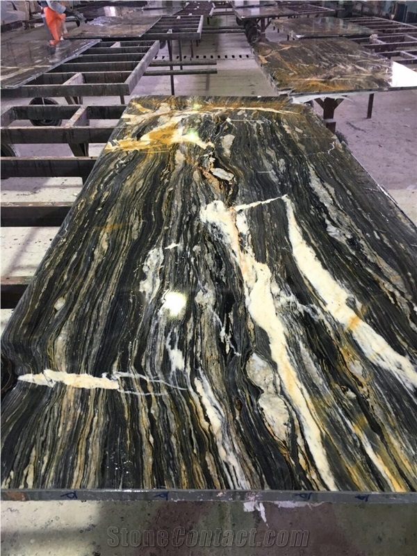 Quarry Direct Supply Van Gogh Marble with Vein Cut for Slabs & Tiles, Iran Multi-Colors Marble Slabs,Tiles,Flooring Tiles,Wall Cladding, Polished Multi-Colors Marble Tiles & Slabs for Interior Decor