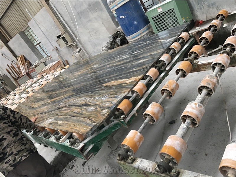 Quarry Direct Supply Van Gogh Marble with Vein Cut for Slabs & Tiles, Iran Multi-Colors Marble Slabs,Tiles,Flooring Tiles,Wall Cladding, Polished Multi-Colors Marble Tiles & Slabs for Interior Decor