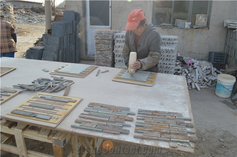 Stone Mosaic Tiles Bathroom Tiles Mosaic Pattern