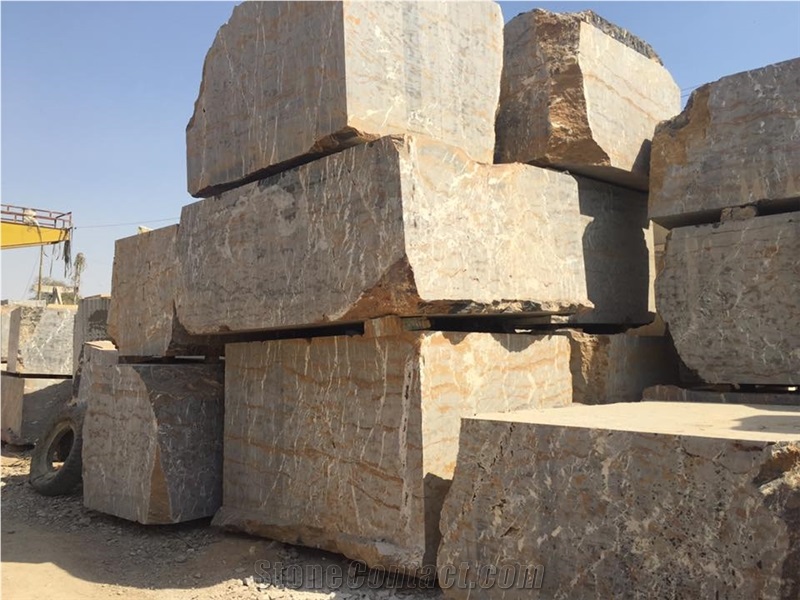 B/G Michelangelo Black and Gold Marble Blocks