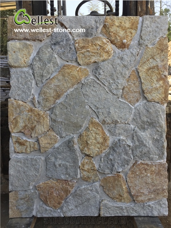 Color Optional Wall Stacked Panels Natural Granite Loose Stone Wall Culture Stone
