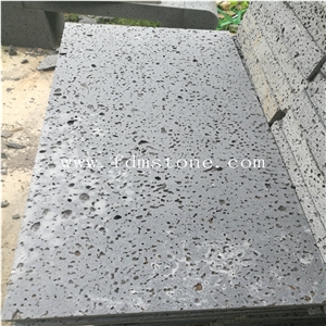 Volcanic Black Lava Stone Crazy Paving Stone,Outdoor Garden Stepping Stone,Landscaping Stone Paver