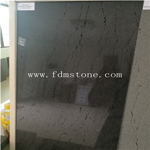 Volcanic Rock Ants Line Slab and Cut to Size,Brushed Tiles