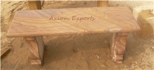 Rainbow Sandstone Bench