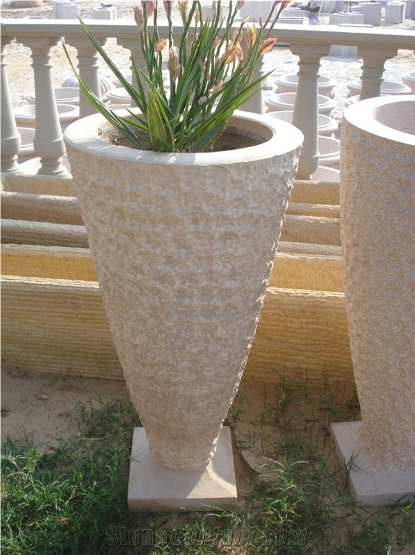 Sandstone Planter Pot