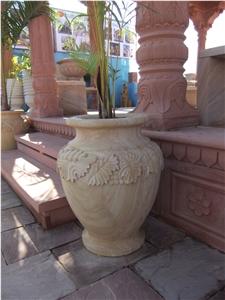 Sandstone Planter Pot