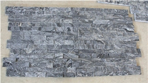 Glacial Black Cultured Stone, Stacked Stone Veneer Wall Cladding Glacial Black Cultured Stone, Stacked Stone Veneer Wall Cladding