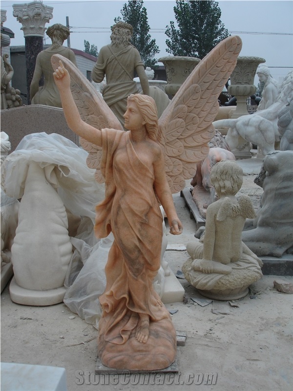 Marble Angel Statue Sculpture