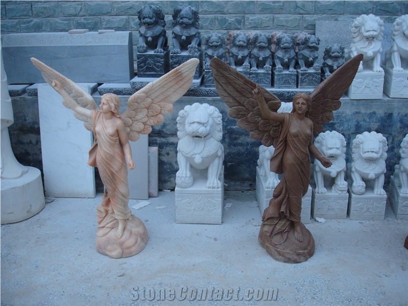 Marble Angel Statue Sculpture
